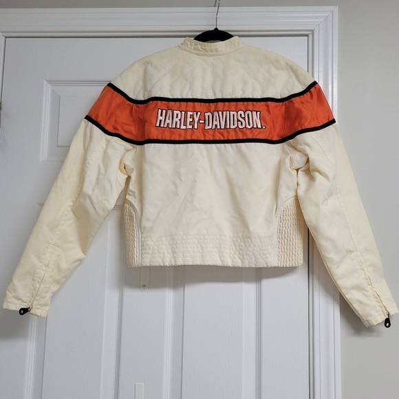 Harley Davidson Vintage Nylon Racing  Women's Jacket. - Picture 3 of 16